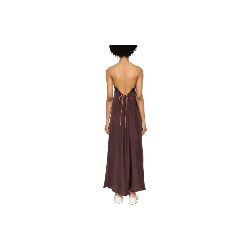 ALYSI Silk Maxi Dress-2
