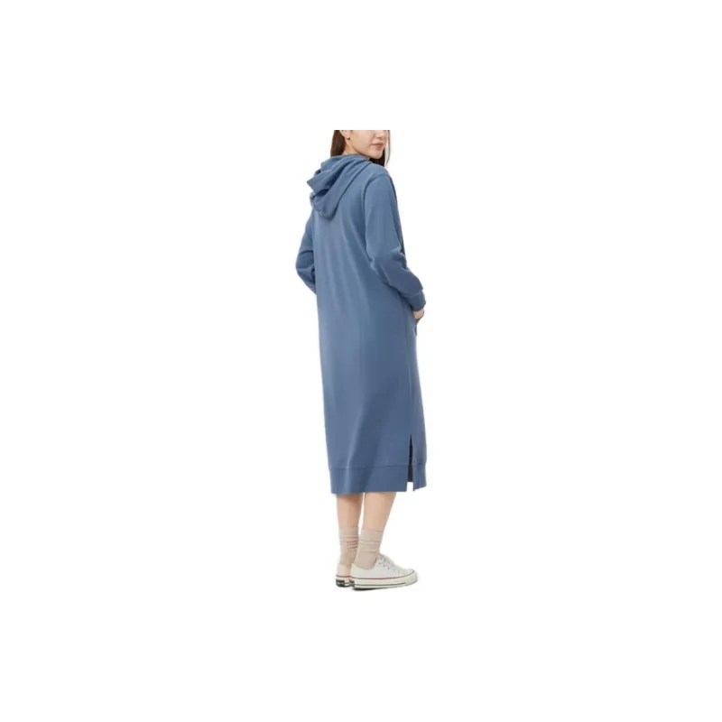 GAP Long-Sleeved Dresses Women's Gray Blue-2