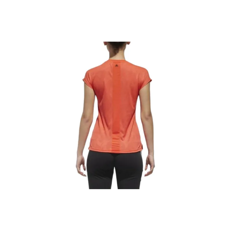 Adidas T Shirts Women's Red-3