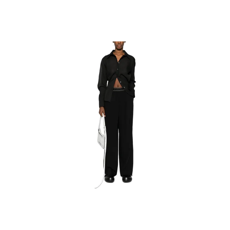 Acne Studios Logo Tape Trousers-1