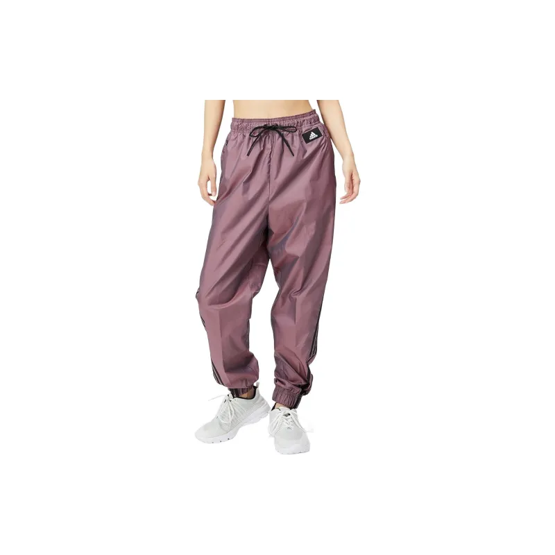 Adidas Knitted Sweatpants Women's Fairyland Red-4
