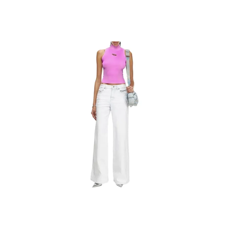 DIESEL M Onervax Ribbed Knit Turtleneck Top-2