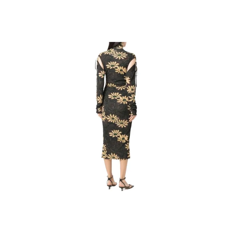 NANUSHKA Long-Sleeved Dresses Women's Black-2