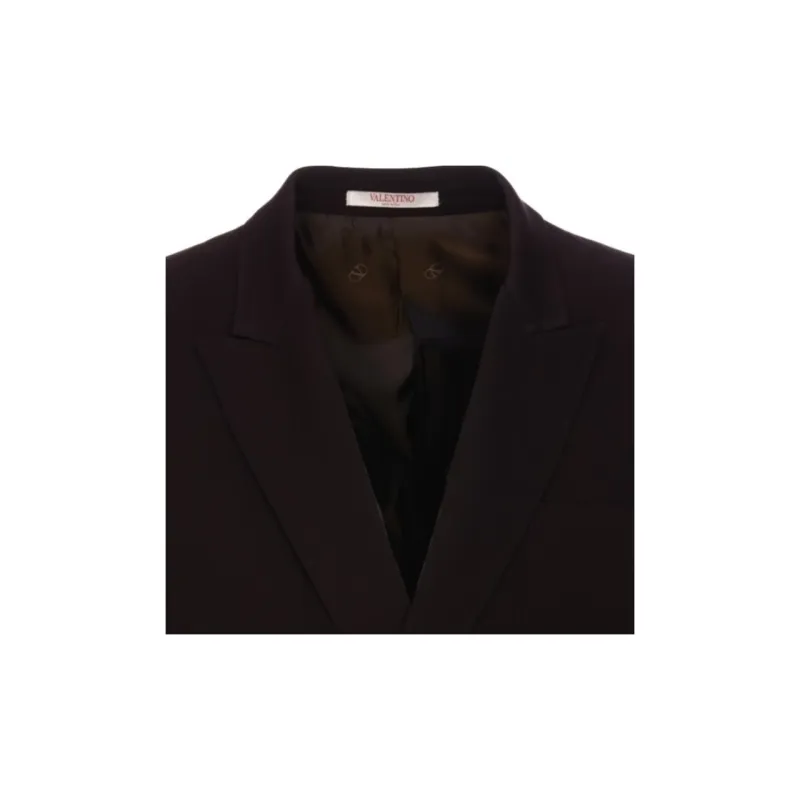 Valentino Jackets Coats Men's Ebony-6