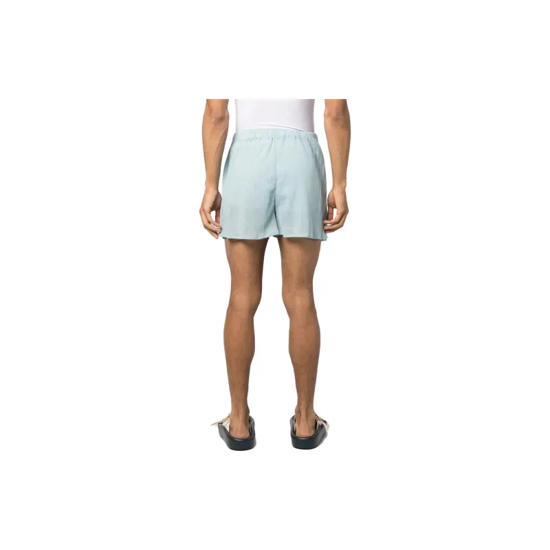 Ludovic De Saint Sernin Casual Shorts Men Light Blue-2