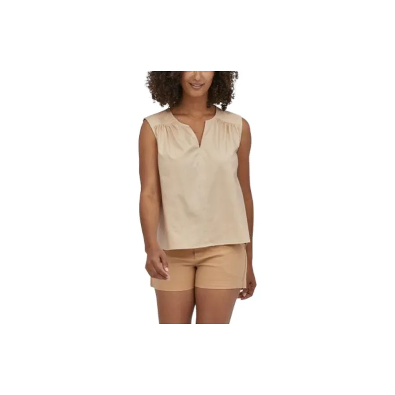 Patagonia Organic Cotton Shirred Top T-Shirt Women's-1