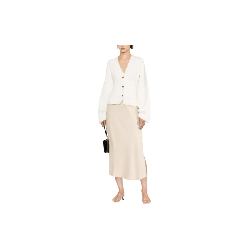 KHAITE The Scarlet Cashmere Cardigan-1