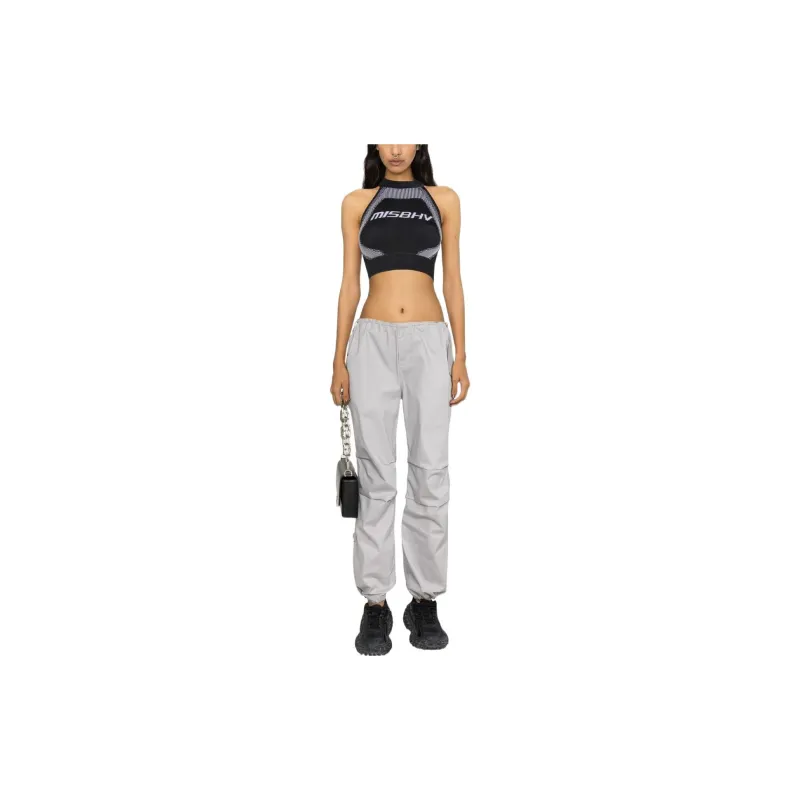 Misbhv Logo Printed Cropped Top-2