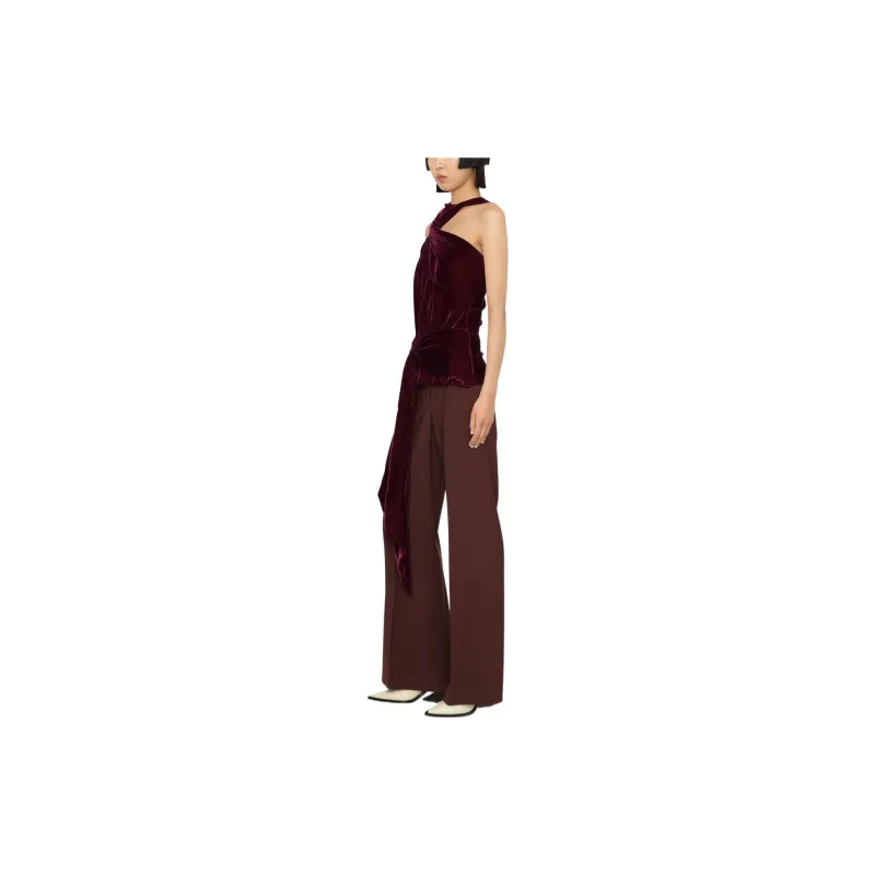 Stella McCartney Velvet Halterneck Top-3