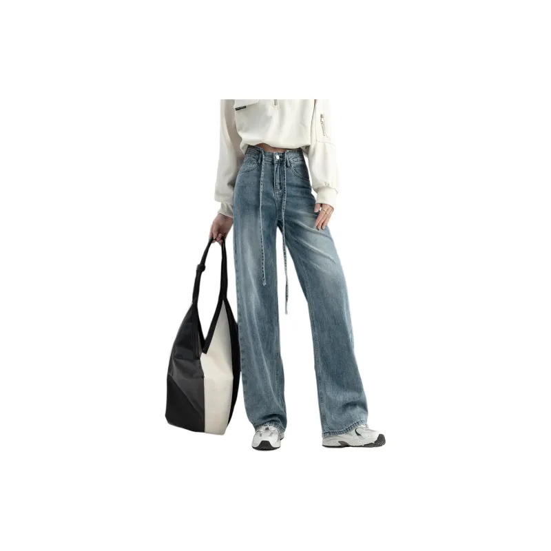 Kazakhstan Jeans Women's Vintage Blue-1