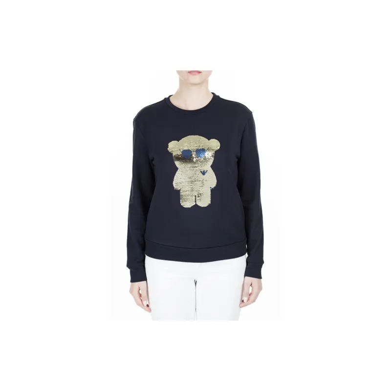EMPORIO ARMANI Sweatshirt Women's Marine Blue-2