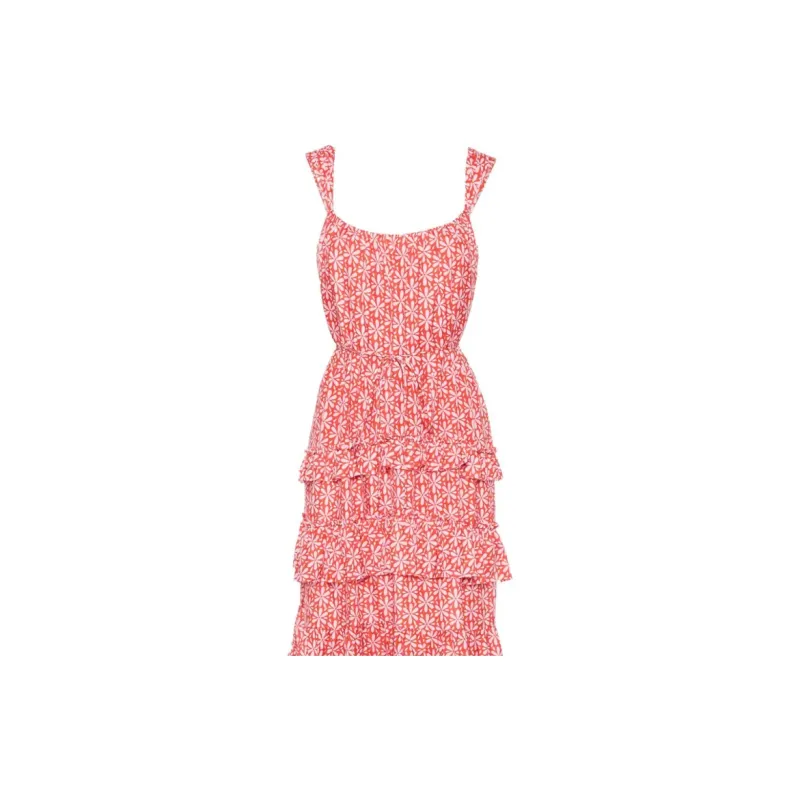 DVF Diane Von Furstenberg Moderna Floral print Midi Dress-4
