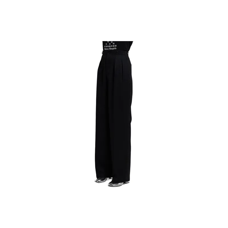 Maison Margiela Casual Pants Women's Black-3