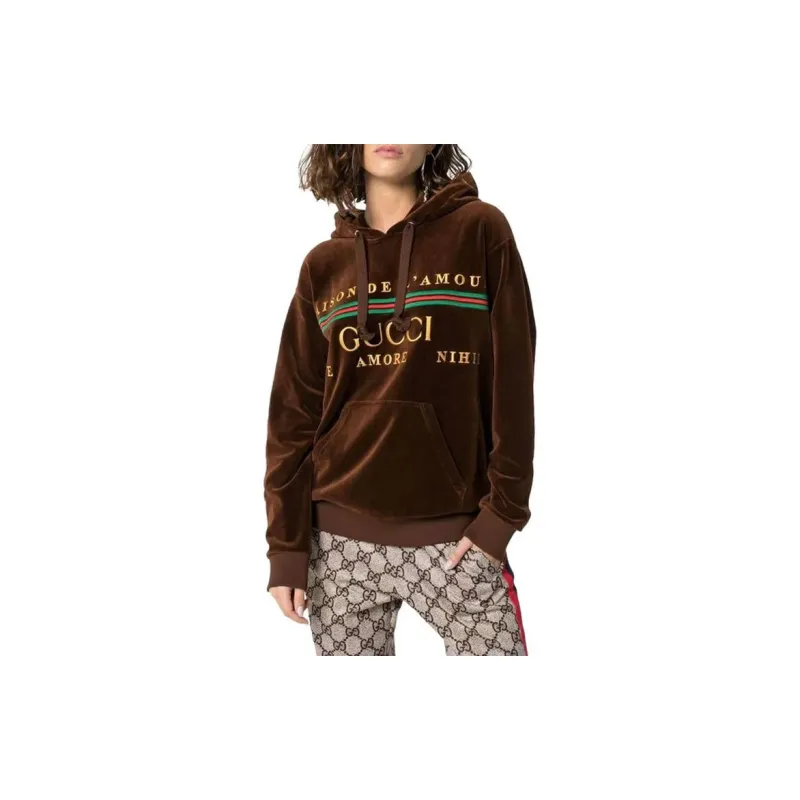 GUCCI Sweatshirts Women's Brown-1