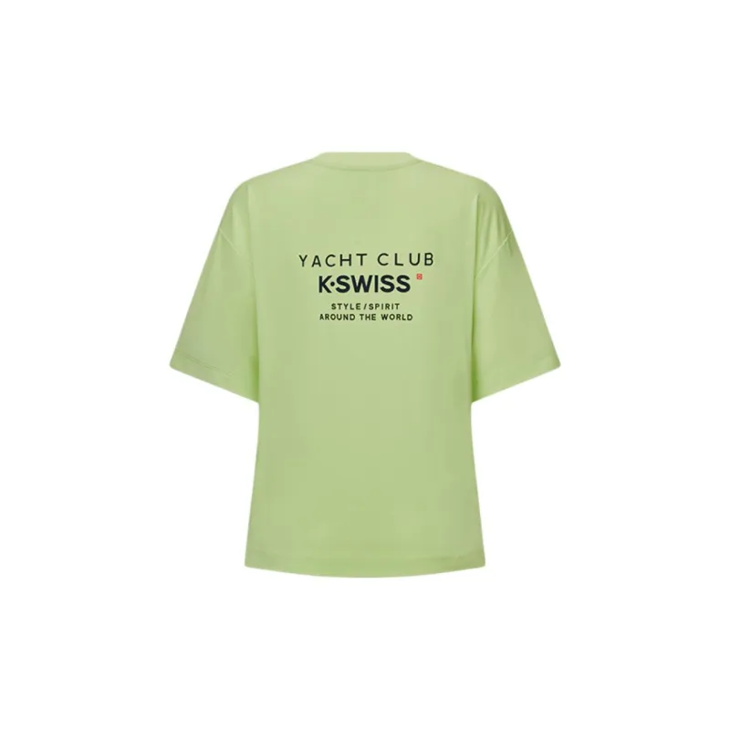 KSWISS T Shirt Women's Rambutan Green-1