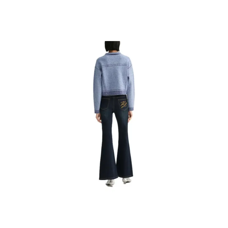 KARL LAGERFELD / Karl Lagerfeld Jeans Knitwear Women's Blue-2