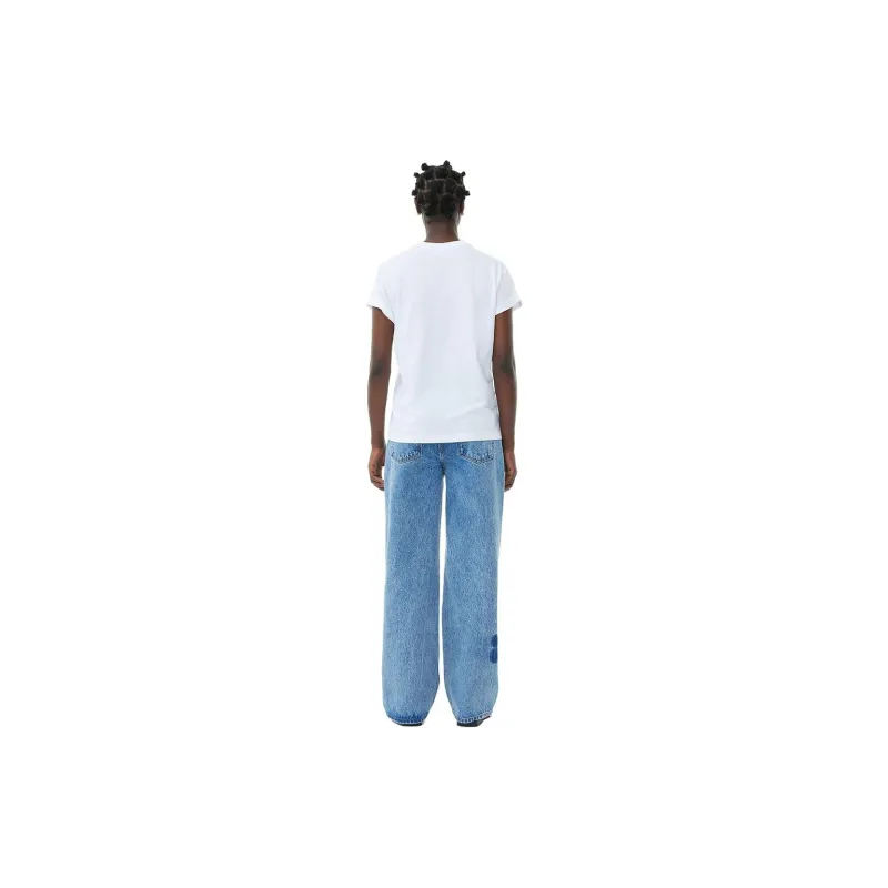 GANNI Relaxed Cherry Printed T-Shirt-2