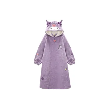 GUKOO x Sanrio/ Pajama Robe Women's Purple