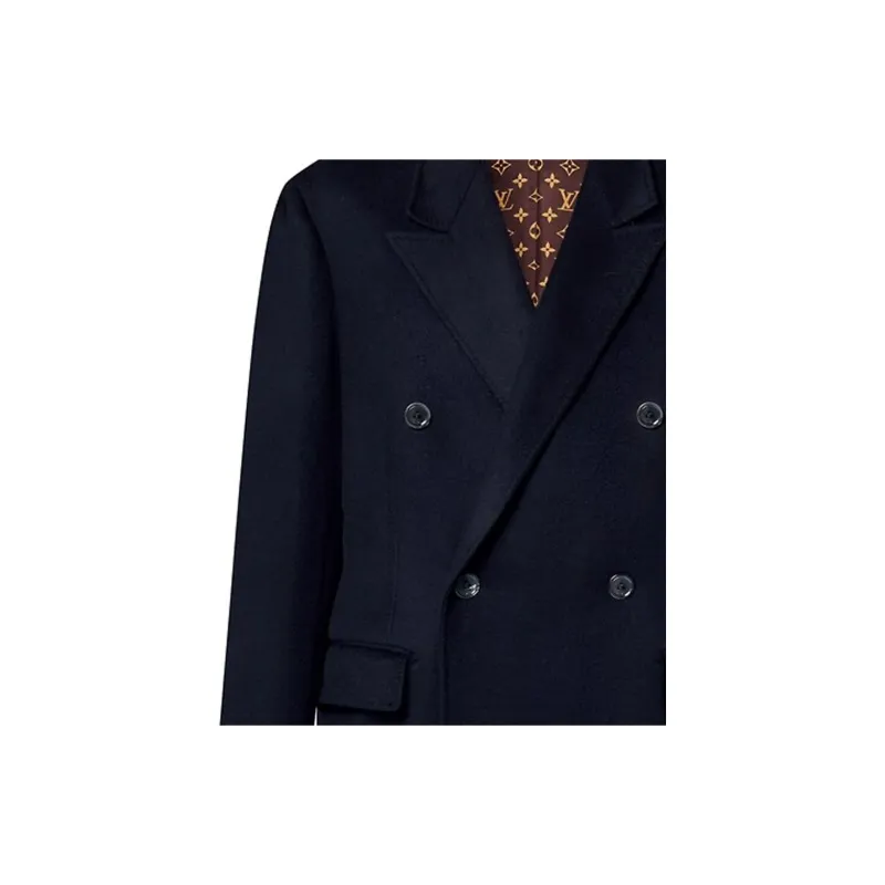 LOUIS VUITTON Coat Women's Marine Blue-3