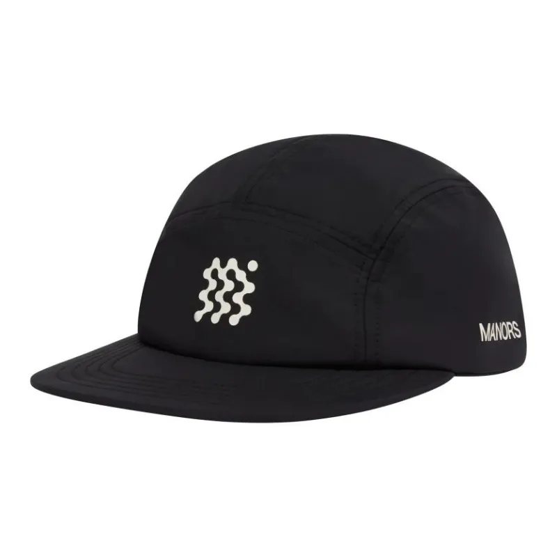 Manors Golf Apparel Nylon Baseball Caps Men's Black-0