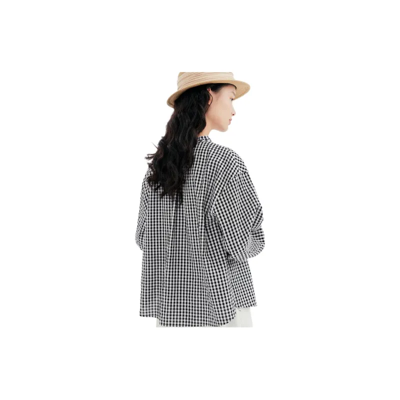 Fragment Shirt Women's Black White-1