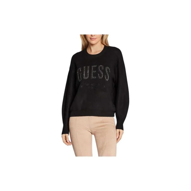GUESS Sweatshirts Women's Black-2