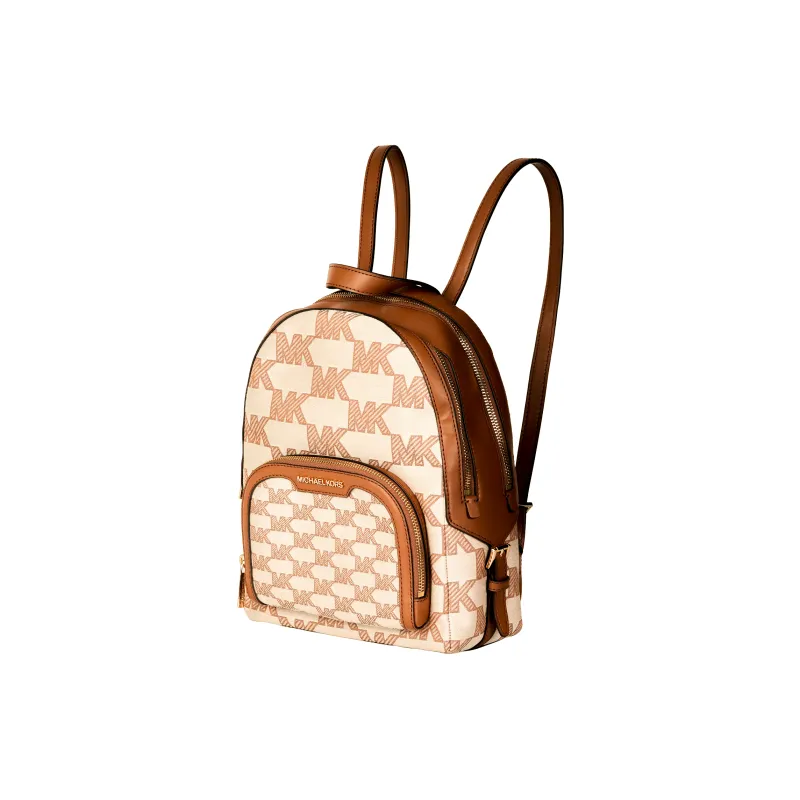 MICHAEL KORS Artificial Leather Backpack Medium Size Women's Leather Brown-2