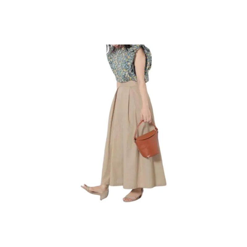 Beams Casual Long Skirt Women's-2