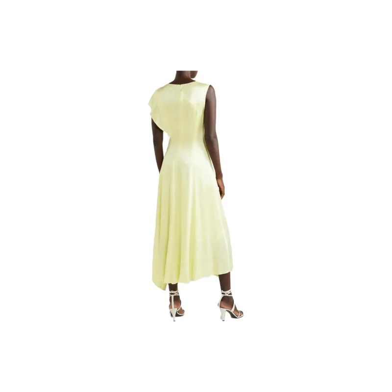 3.1 Phillip Lim Sleeveless Dresses Women's Light Yellow-2