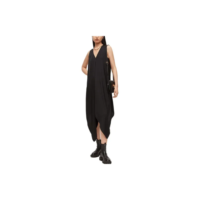 ALLSAINTS Sleeveless Dresses Women's Black-1