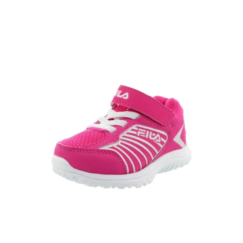 FILA KIDS Anti-Slip Wear-Resistant Low-Top Kids Lifestyle Shoes Pink Kids'-3