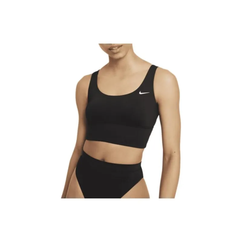 Nike Scoop Neck Midkini Swim Top Two-Piece Swimsuits Women's Color-3