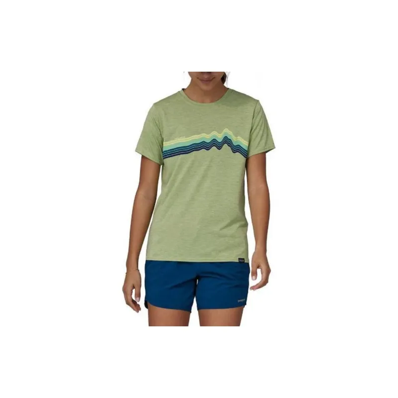 Patagonia Set in Sleeve T Shirt Women's Green-2