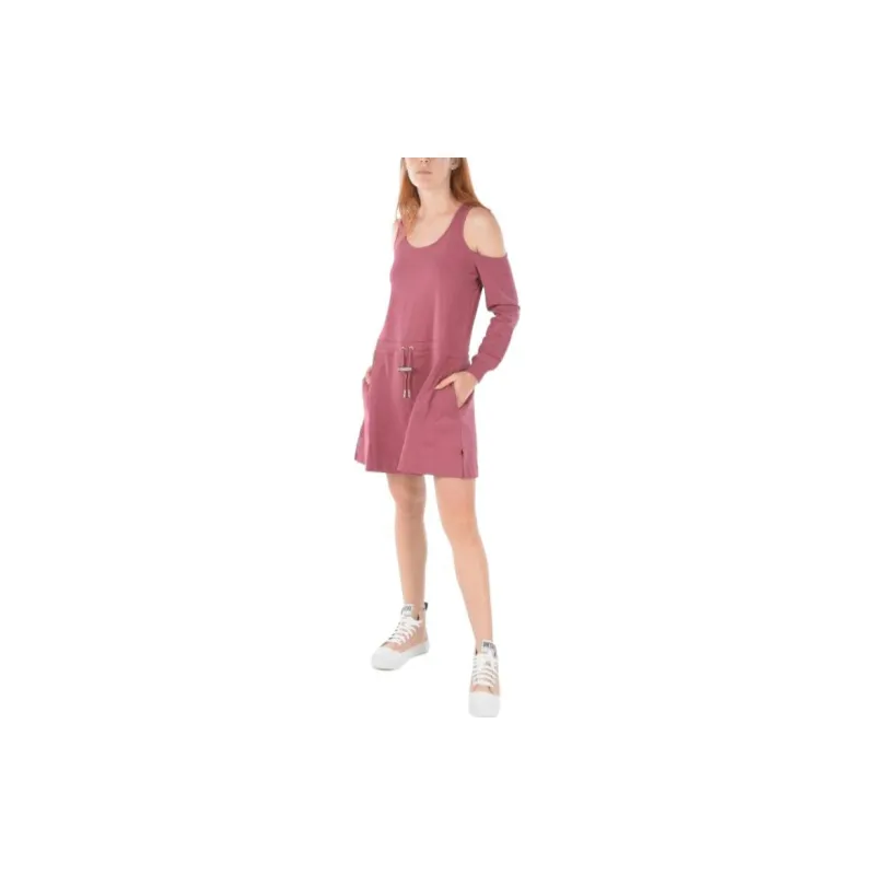DIESEL Long-Sleeved Dresses Women's Pink-1