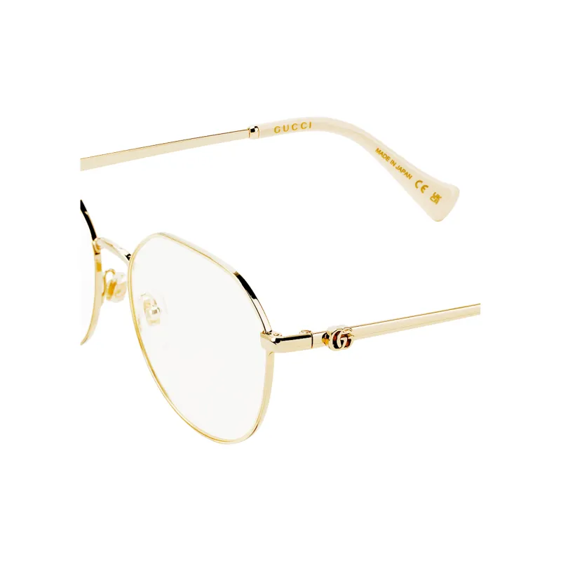 GUCCI Oval Frame Glasses-4