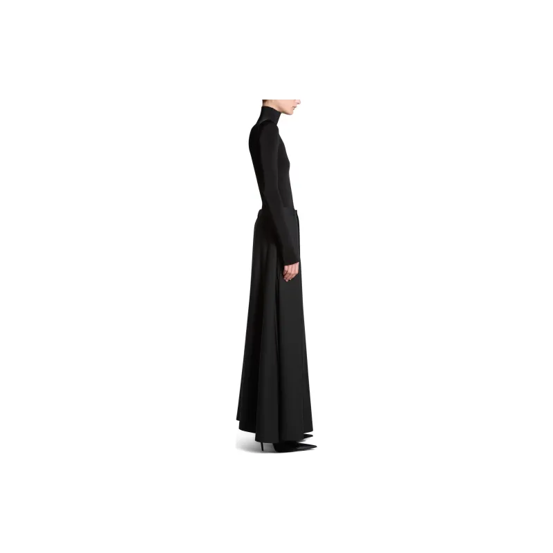 Balenciaga A-Line Maxi Skirt-3