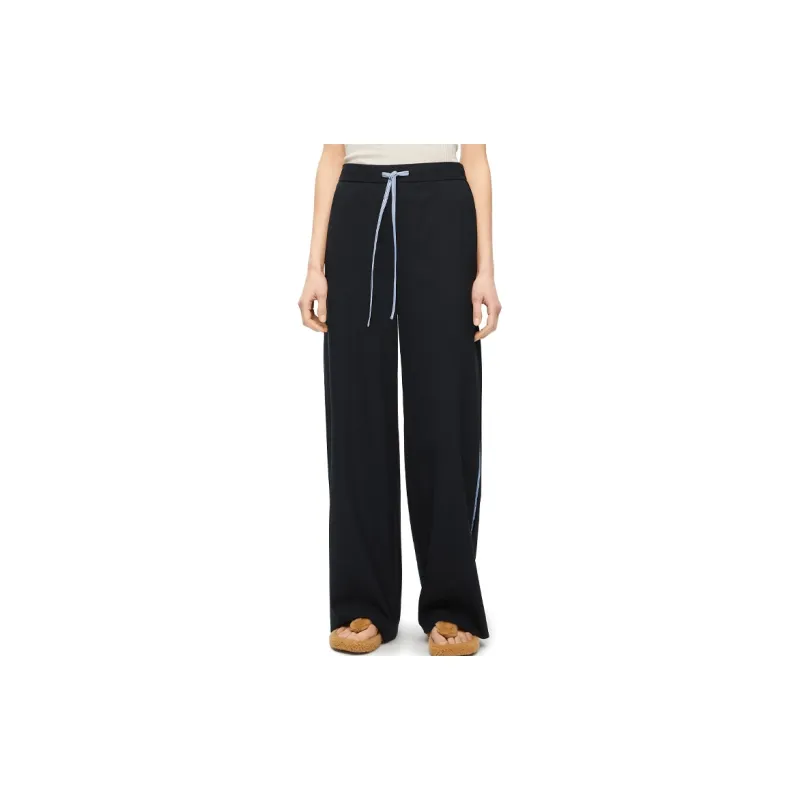 LOEWE Casual Pants Women's Dark Blue-2