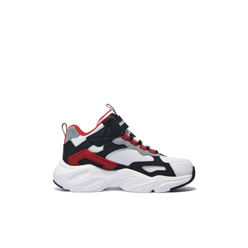 Skechers Shock Absorbers Kids Lifestyle Shoes White Black Red Kids'-1
