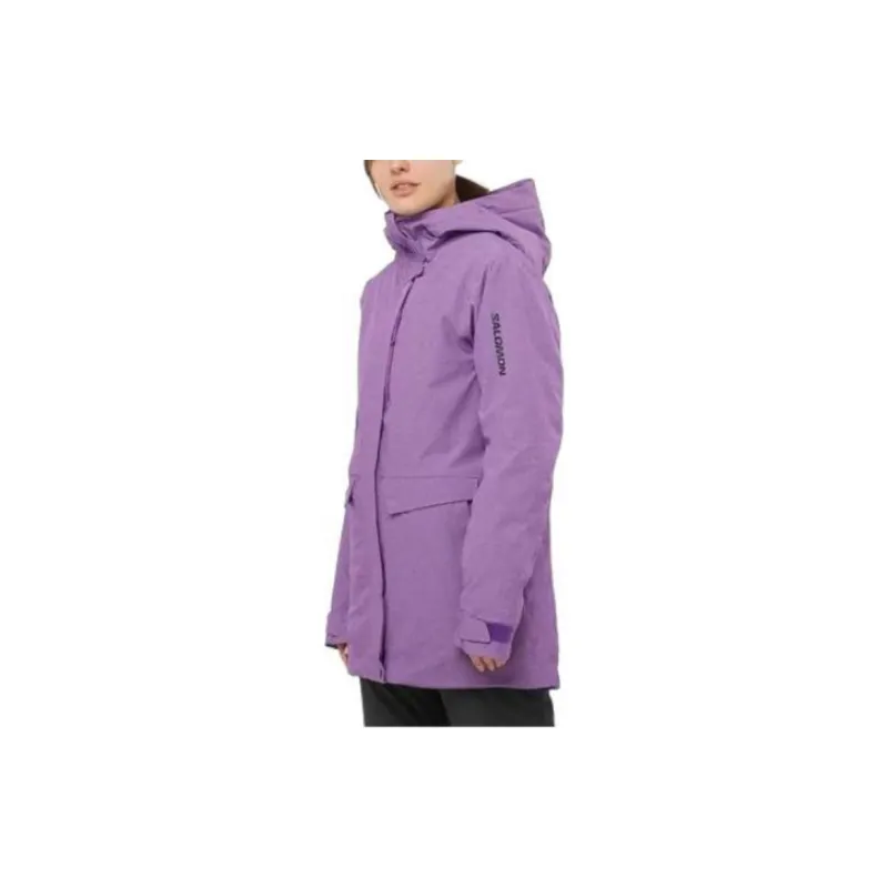 SALOMON Jackets Coats Women's Purple-2