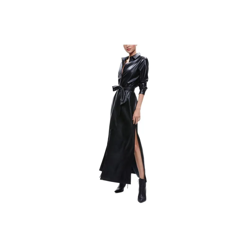 ALICE+OLIVIA Long-Sleeved Dresses Women's Black-3