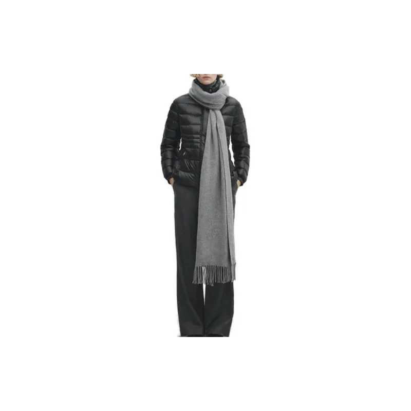Massimo Dutti Down Jackets Women's Black-3