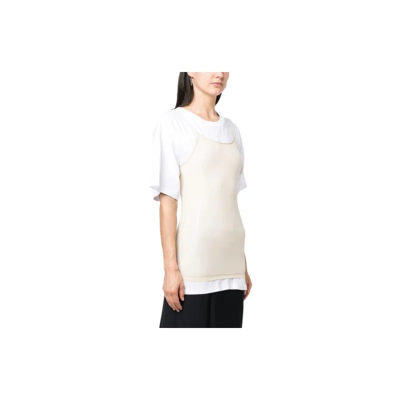 MM6 Maison Margiela T Shirts Women's White-3