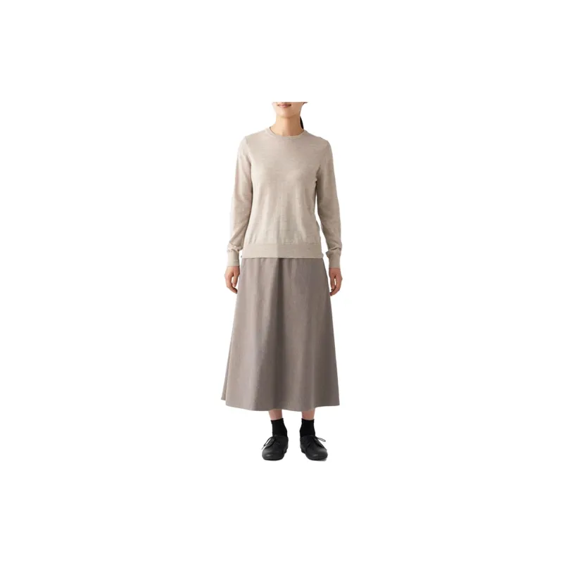 MUJI Casual Long Skirts Women's-6