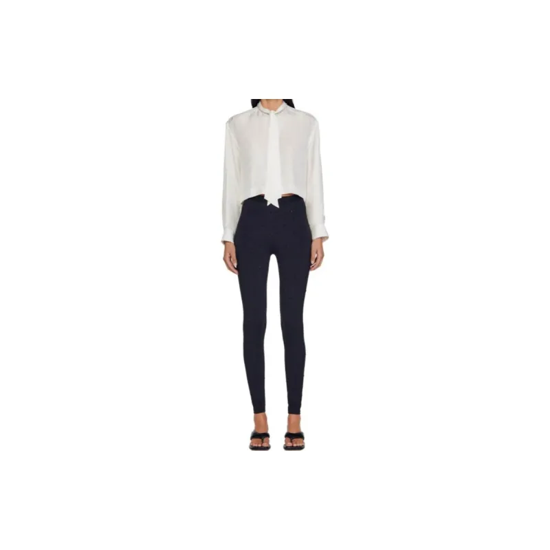 Sandro Casual Pants Women's Black-1