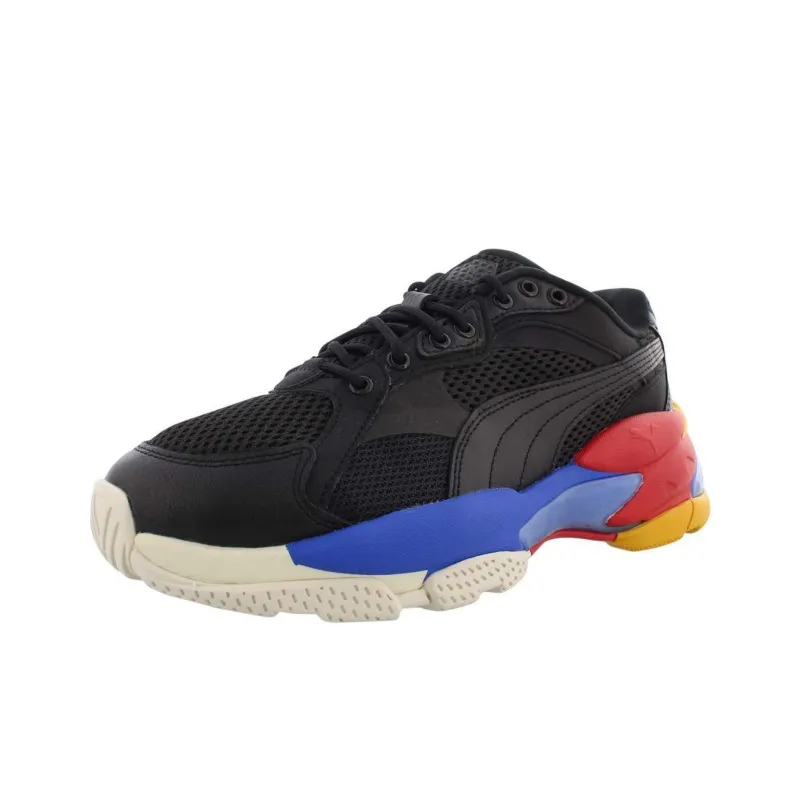 PUMA LQDCELL Cushioning Kids' Training Shoes Black Blue Red Teenagers-2