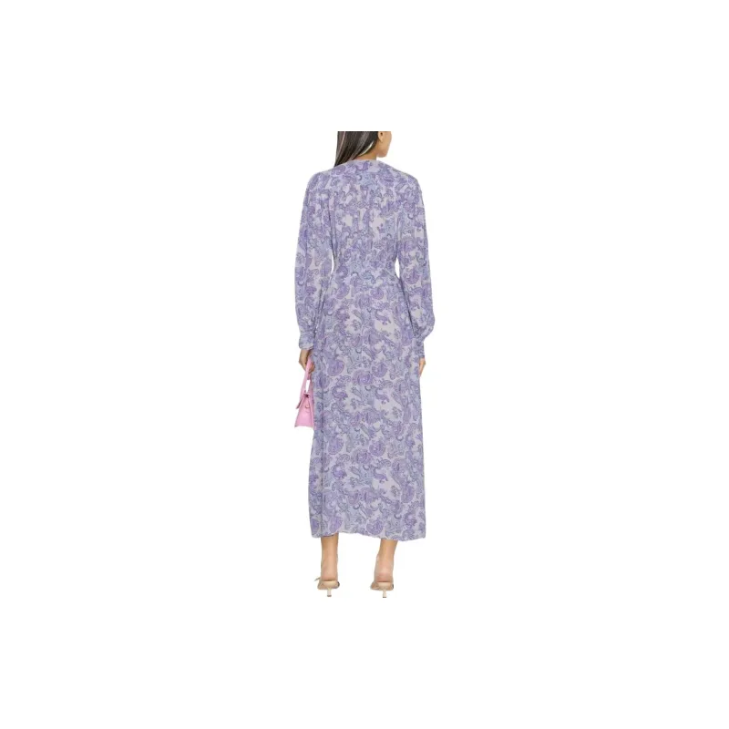 ISABEL MARANT Myrala Paisley print Midi length Dress-3