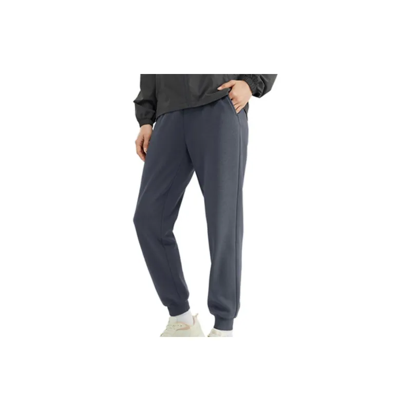Skechers Basic Sports Series Knitted Sweatpants Women's Shadow Gray-2