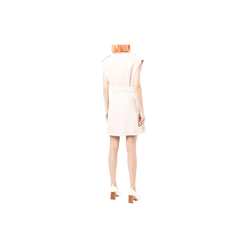 ACLER Sleeveless Dresses Women's Light Pink-2