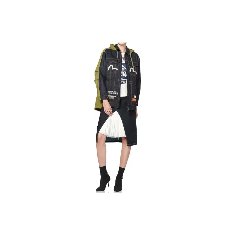 EVISU Jacket Women's Army Green-5