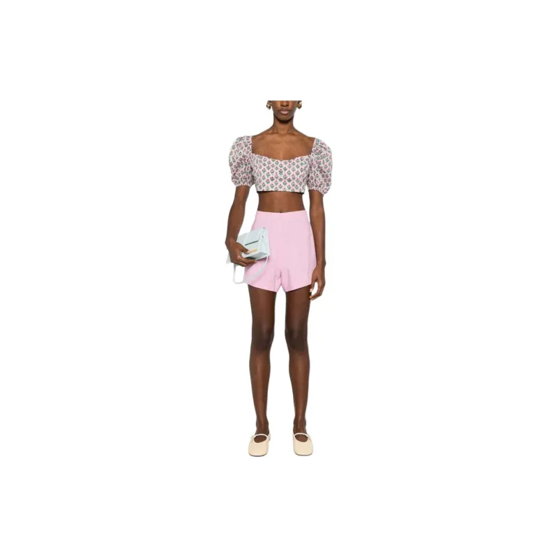 MC2 Saint Barth Delia Cropped Blouse-1